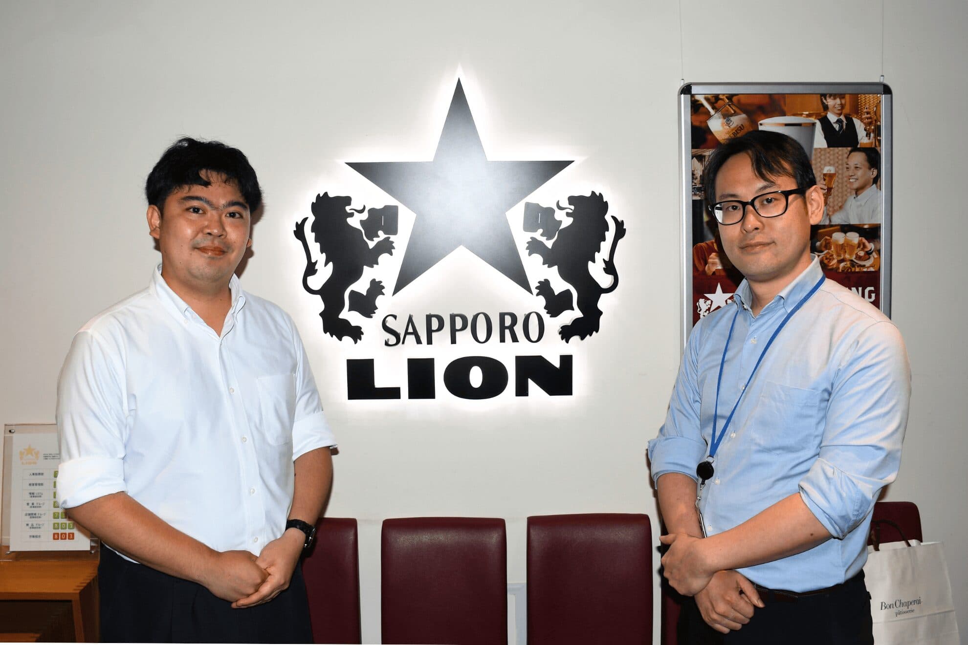 株式会社サッポロライオン 取材カット